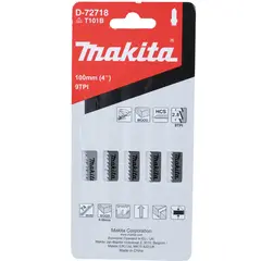 Лобзиковая пилка для металла Clean 100х1.2х9TPI Makita D-72718