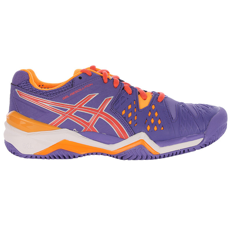 Asics Gel-Resolution 6 Clay Кроссовки теннисные женские (3306) - 4