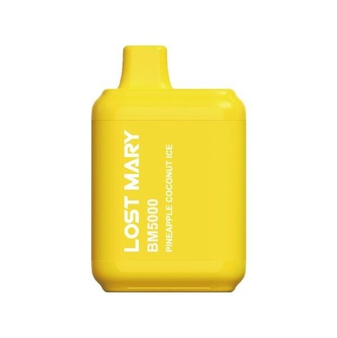 Lost Mary BM5000 Ананасовый кокосовый Лёд - Pineapple Coconut Ice