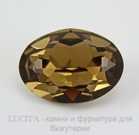4120 Ювелирные стразы Сваровски Smoky Quartz (18х13 мм) ()