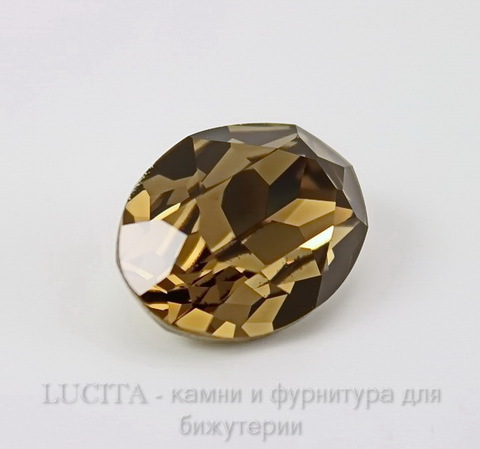 4120 Ювелирные стразы Сваровски Smoky Quartz (18х13 мм) ()