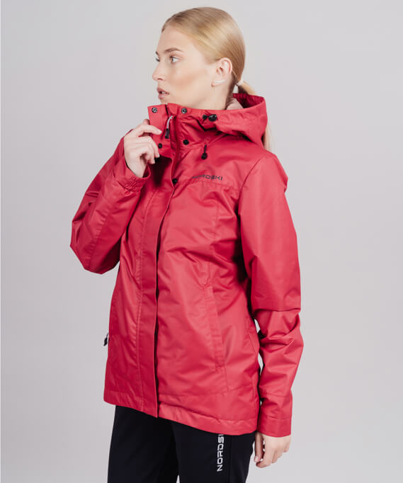 Женский беговой костюм Nordski Storm Travel barberry - 3