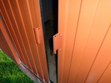 Металлический сарай GreenStorage Арчер D 267х245 бурый