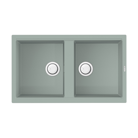 Omoikiri 4993731 Omoikiri Kitagawa 86-2-WG Artceramic/wind green