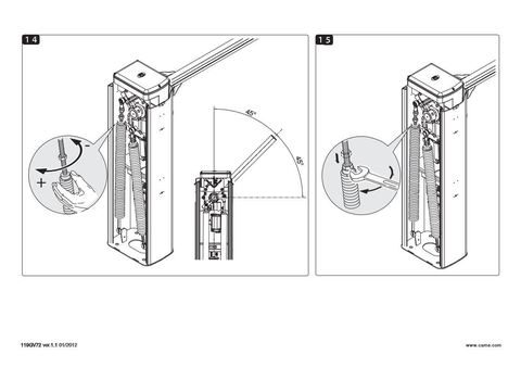 001G03003 Крепление стрелы полуовального сечения (G03001) с декоративной накладкой и заглушкой для шлагбаума G3000