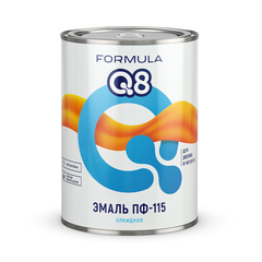 Эмаль ПФ-115 алкидная Formula Q8, глянцевая, парижская зелень