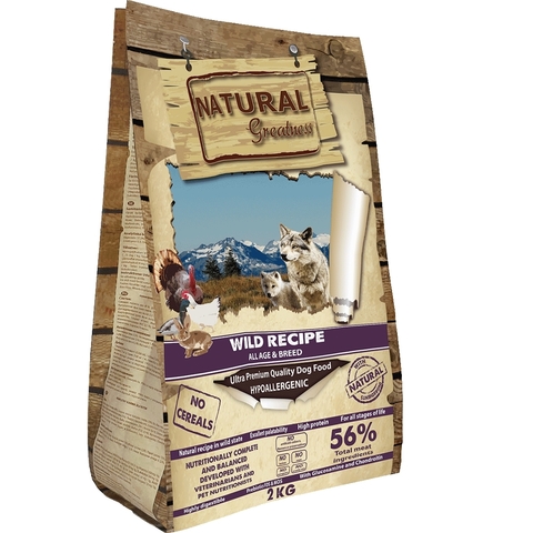 Natural Greatness Wild Recipe сухой корм для собак 2 кг