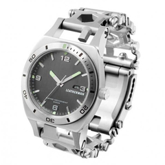Мультитул с часами Leatherman Tread Tempo Steel, 30 функций (832421) | Multitool-Leatherman.Ru
