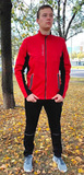 Утеплённый лыжный костюм ArsWear Red Training со спиной мужской