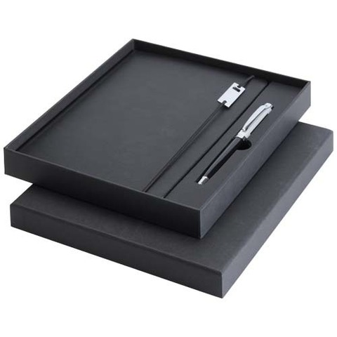 Набор Legato Elegance из блокнота формата А5 в твердой обложке и ручки-роллера