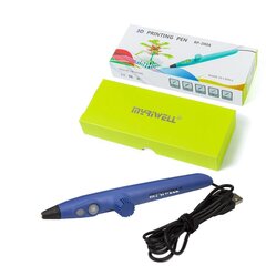 
          Ручка 3D Myriwell RP200A, PLA, синяя, картонная упаковка
