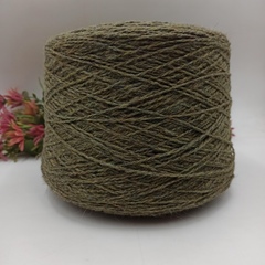 Alpaca Gold Pecci Filati 200м/100гр Мшистый зеленый меланж 04