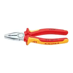 Плоскогубцы комбинированные хромированные 200 мм Knipex 03 06 200