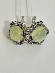 Лейсан (серьги из серебра)