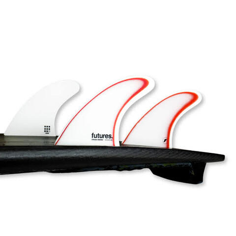 Плавники Futures Ethan Ewing (L) - Fiberglass - White/Red