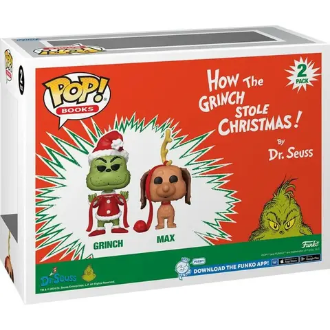 Фигурки Гринч и Макс Funko POP! Оригинал!
