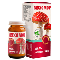 Мазь «Заживление» с Мухомором ТМ Золотая Аптека Кавказа