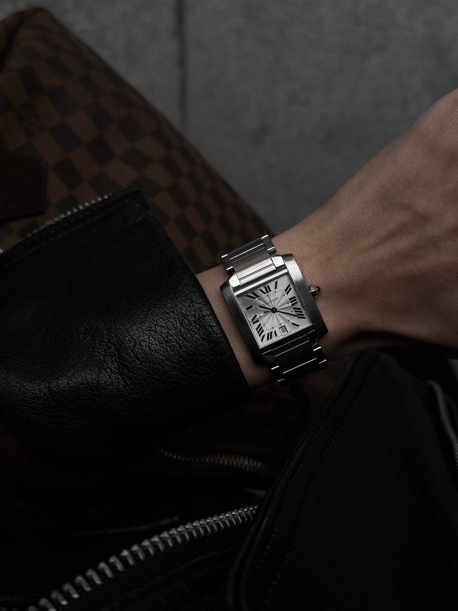 Винтажные часы Cartier tank Française — фото 2