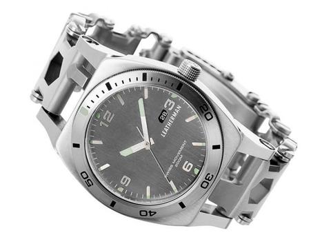 Мультитул с часами Leatherman Tread Tempo Steel, 30 функций (832421) | Multitool-Leatherman.Ru