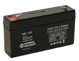 Аккумулятор General Security GS 1,3-6 ( 6V 1,3Ah / 6В 1,3Ач ) - фотография