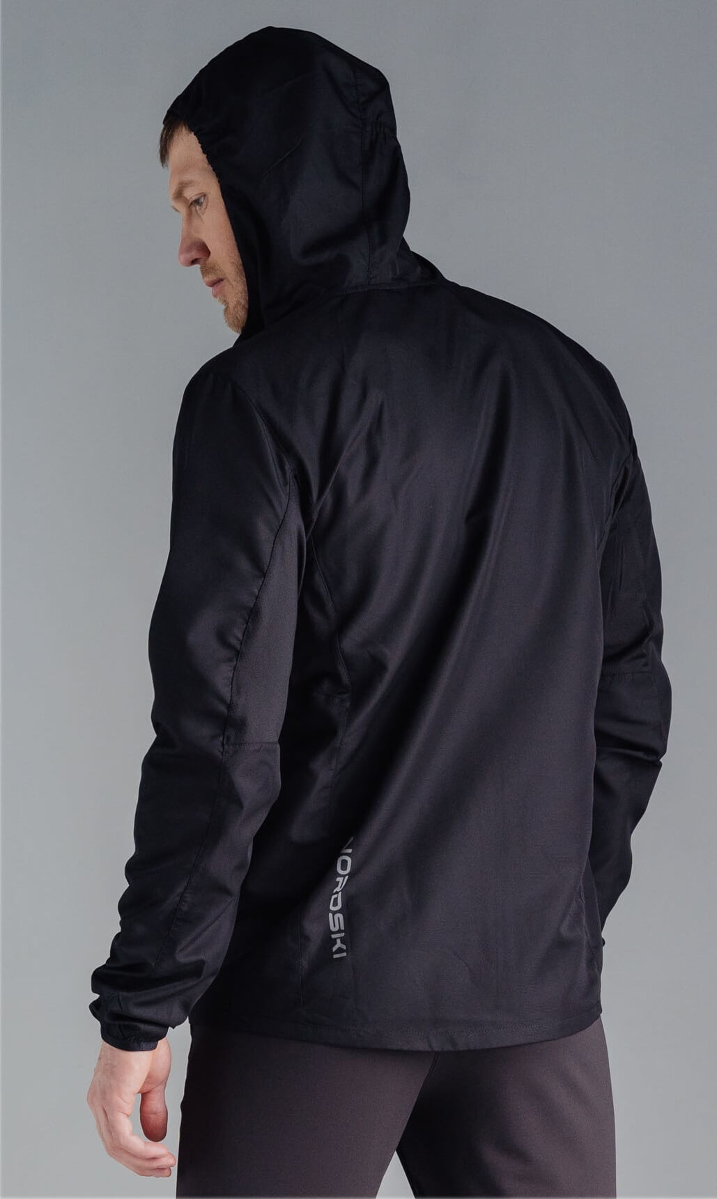 Nordski Run Motion костюм для бега мужской Black - 3