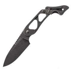 Фото Шейный нож Cormorant Apex Blackwash Realsteel, сталь 14C28N, рукоять карбон