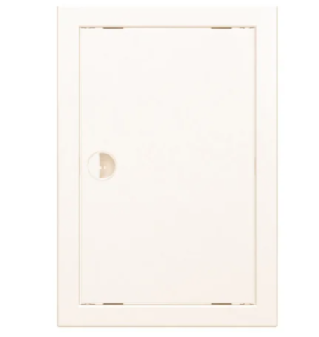Л2040Р Ivory, Люк-дверца ревизионная 218х418 с фланцем 196х396 с ручкой АБС