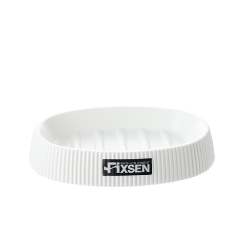 Fixsen White Boom FX-412-4 Мыльница, цвет: белый