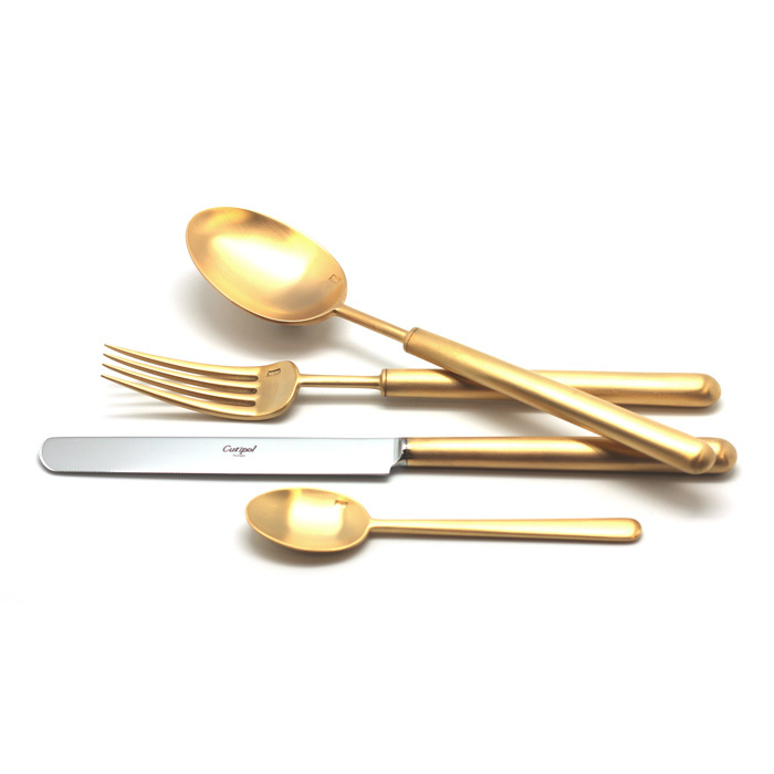 Набор столовых приборов Cutipol Bali Gold 72пр матовый BA.72.GB, арт. BA.72.GB - фото 1