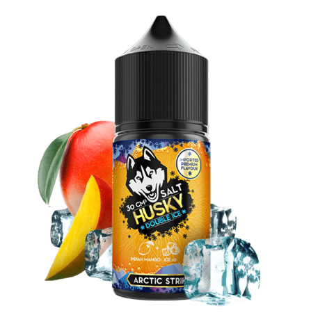 Жидкость HUSKY IMPORT DOUBLE ICE Salt (20MG STRONG) 30 ml - Arctic Strike (Северный манго)