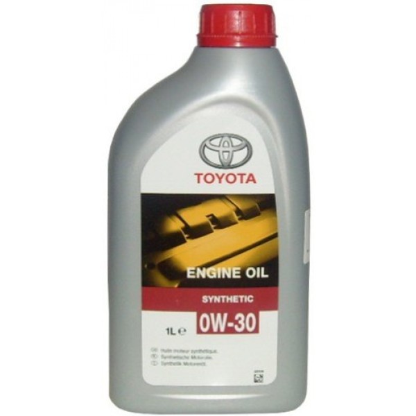 Моторное масло Toyota Engine Oil 0W30 синтетическое 1л