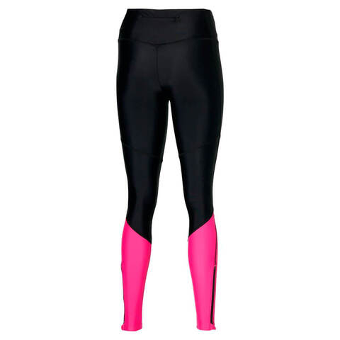 Mizuno Core Long Tight беговые тайтсы женские черные-розовые