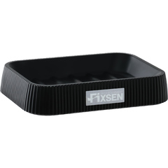 Fixsen Black Wood FX-401-4 Мыльница, цвет: чёрный фото