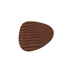 Подстаканник фигурный 11x13 см, толщина 2мм Croco cognac LindDNA-9883