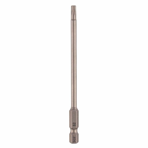 Бита T10H х150мм TORX TR (с отверстием) S2 1шт SGS 63150-TT10