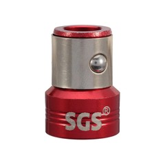 Держатель бит с кольцевым магнитом D15мм 6,35мм S2 10шт SGS 63001B-10