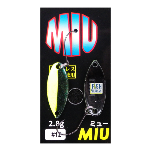 Блесна колеблющаяся на форель MIU LTD 3.5гр #12