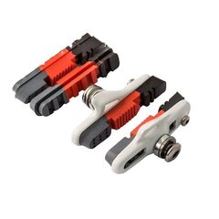 Тормозные колод.-карт. CLARKS CPS240+смен.рез. ROAD 55 мм, для SHIMANO,Avid и Tektro (3-563)