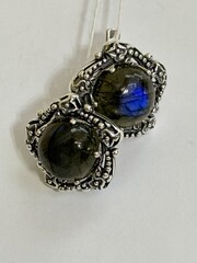 Лейсан (серьги из серебра)