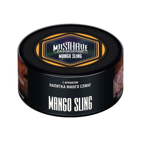 Табак для кальяна Must Have Undercoal 25гр - Mango Sling с ароматом Манго-слинг