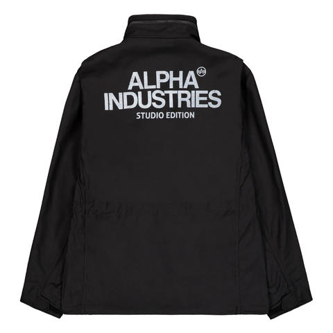 Куртка Alpha Industries Studio M-65 Field Jacket Black (Черная)
