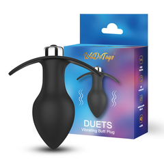 WoDoToys Duets Vibration Butt Plug Анальная пробка с Вибропулей
