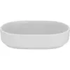 Ideal Standard i.life O T573201 Раковина-чаша овальная 55х36 см, без отверстия под смеситель, без отверстия перелива