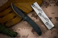 Нож Civivi Ortis C2013D сталь 9Cr18MoV BlackWash рукоять Black FRN