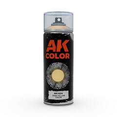 Аэрозольная краска AK Interactive Sand Yellow Color Spray, 150мл
