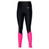 Mizuno Core Long Tight беговые тайтсы женские черные-розовые - 1