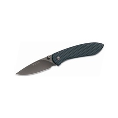 Фото Складной нож Buck Nobleman Carbon 0327CFS, сталь 440А, рукоять нержавеющая сталь