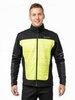 Мужской тренировочный лыжный костюм Moax Navado Hybrid Softshell лайм-черный - 3