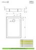 Radaway Doros F Compact SDRFP1270-05 Душевой поддон