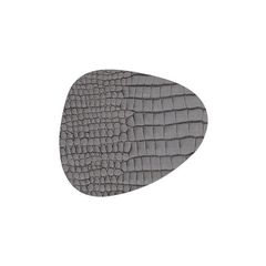 Подстаканник фигурный 11x13 см, толщина 2мм Croco silver-black LindDNA-9885